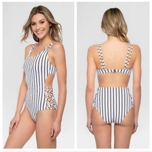 Tori Praver one piece swim